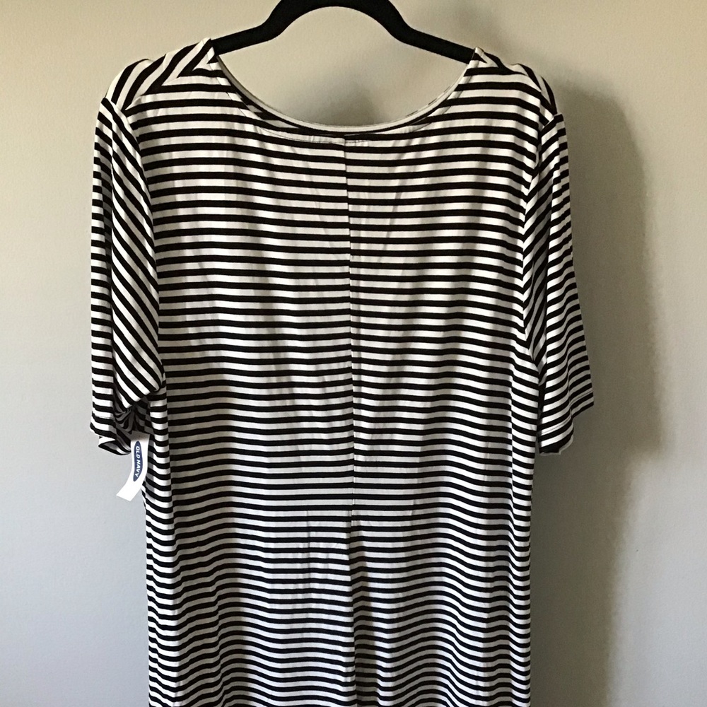 Old Navy Striped T-shirt Dress NEW